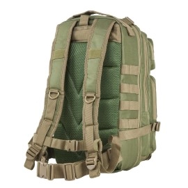 VISM by NcSTAR SMALL BACKPACK/GREEN WITH TAN TRIM