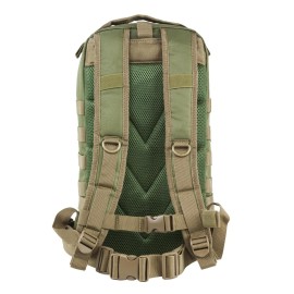 VISM by NcSTAR SMALL BACKPACK/GREEN WITH TAN TRIM