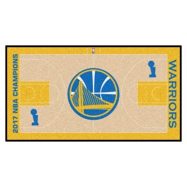 Golden State Warriors 2017 NBA Champions Court Runner Rug - 24in. x 44in.