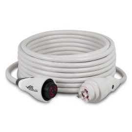 EEL CORDSET 30A 125V 50' WHITE