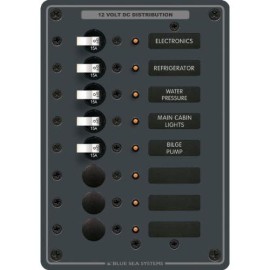 Traditional Metal DC Panel - 8 Positions