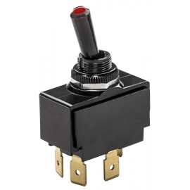 Lighted Tip Toggle Switch (On/Off/O