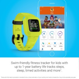 Garmin vivofit jr. 3, Fitness Tracker for Kids, Includes Interactive App Experience, Swim-Friendly, Up To 1-year Battery Life, Digi Camo