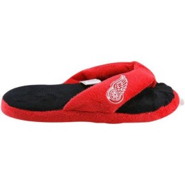 Forever Collectibles NHL Detroit Red Wings 884966225918 Slippers, Team Colors, One Size