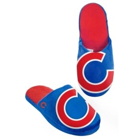 Forever Collectibles MLB Chicago Cubs SLPMBBLGRSCC Slippers, Team Colors, One Size