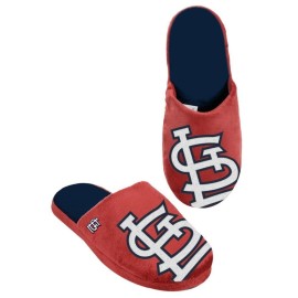 Forever Collectibles MLB St. Louis Cardinals SLPMBBLGRSSCD Slippers, Team Colors, One Size