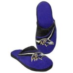 Forever Collectibles NFL Baltimore Ravens 887849055770 Slippers, Team Colors, One Size