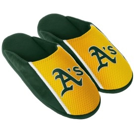 Oakland Athletics Slipper - Men Big Logo - (1 Pair) - L