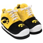 Forever Collectibles NCAA Iowa Hawkeyes SLPNCWRPSNIO Slippers, Team Colors, One Size