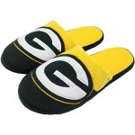 Green Bay Packers Slipper Colorblock Slide - (1 Pair) - S