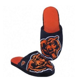 Forever Collectibles NFL Chicago Bears SlippersSlippers, Team Colors, One Size