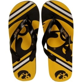 Iowa Hawkeyes Flip Flop - Women Jelly - (1 Pair) - S