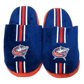Forever Collectibles NHL Columbus Blue Jackets SlippersSlippers, Team Colors, One Size