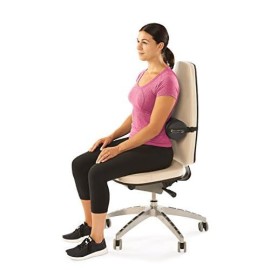 OPTP The Original McKenzie Lumbar Roll Standard Density - USA-Made Low Back Lumbar Support for Office Chairs, Car Seats and Travel. The Preferred Lumbar Pillow by Physical Therapists.