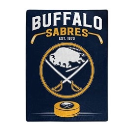 Northwest Company Buffalo Sabres Inspired Raschel Throw Blanket