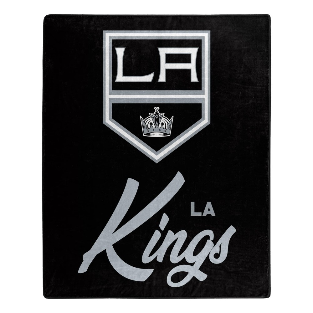 Northwest NHL Los Angeles Kings Unisex-Adult Raschel Throw Blanket, 50