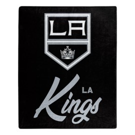 Northwest NHL Los Angeles Kings Unisex-Adult Raschel Throw Blanket, 50