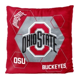 Ohio State OFFIcIAL NHL connector Double Sided Velvet Pillow 16 x 16(D0102HARZHU)
