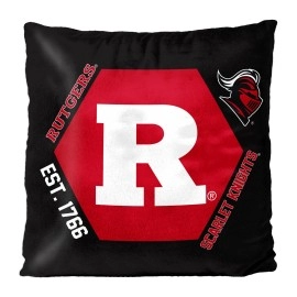 Rutgers OFFIcIAL NHL connector Double Sided Velvet Pillow 16 x 16(D0102HARZ7g)