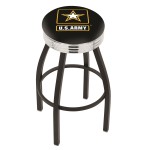 L8B3C U.S. Army Swivel Bar Stool