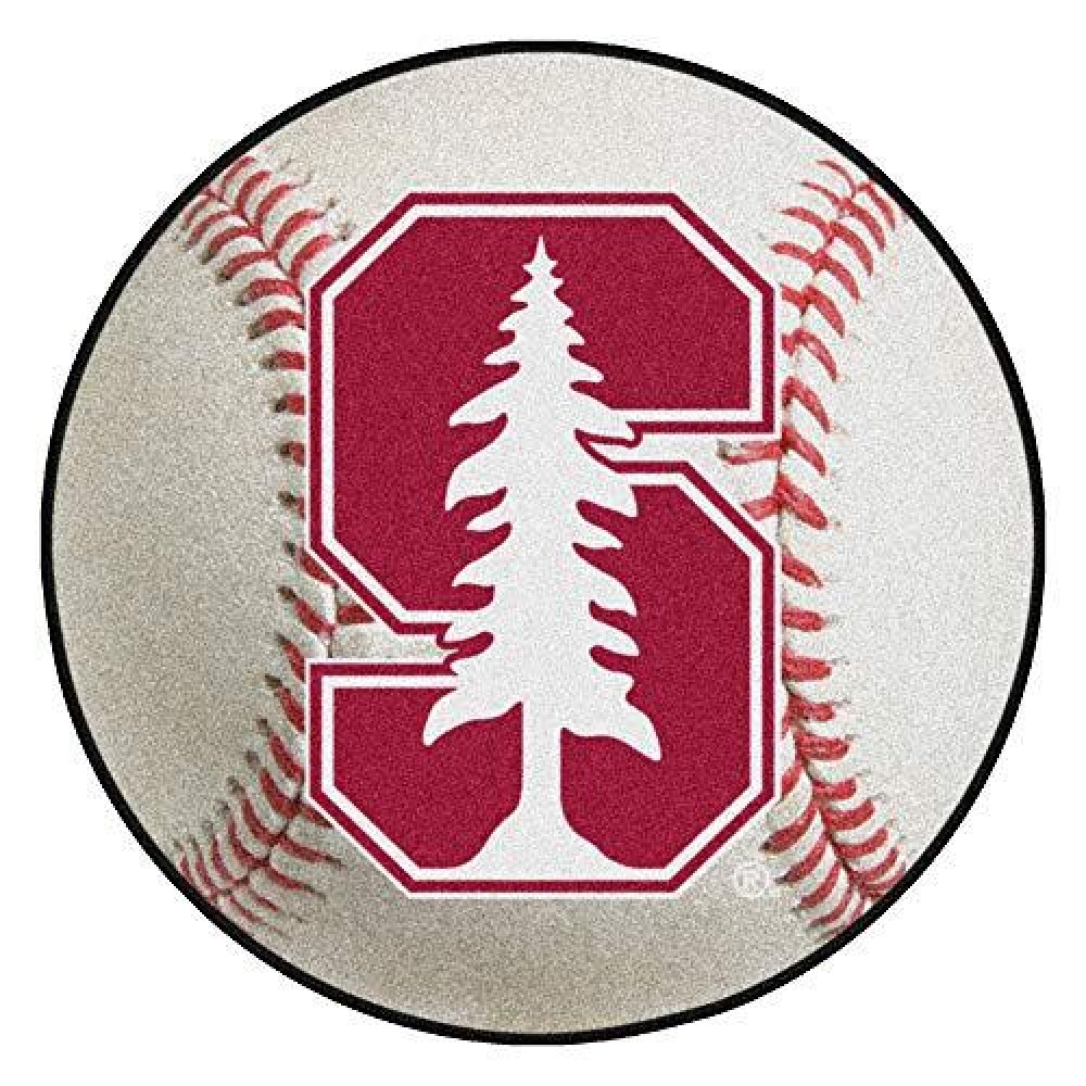 FANMATS NCAA Stanford University Cardinal Nylon Face Baseball Rug