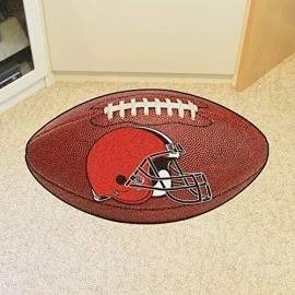 NFL - Cleveland Browns Football Rug - 20.5in. x 32.5in.