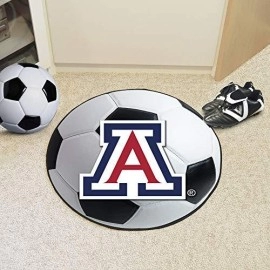 Fanmats 3649 University of Arizona Wildcats Nylon Soccer Ball Rug