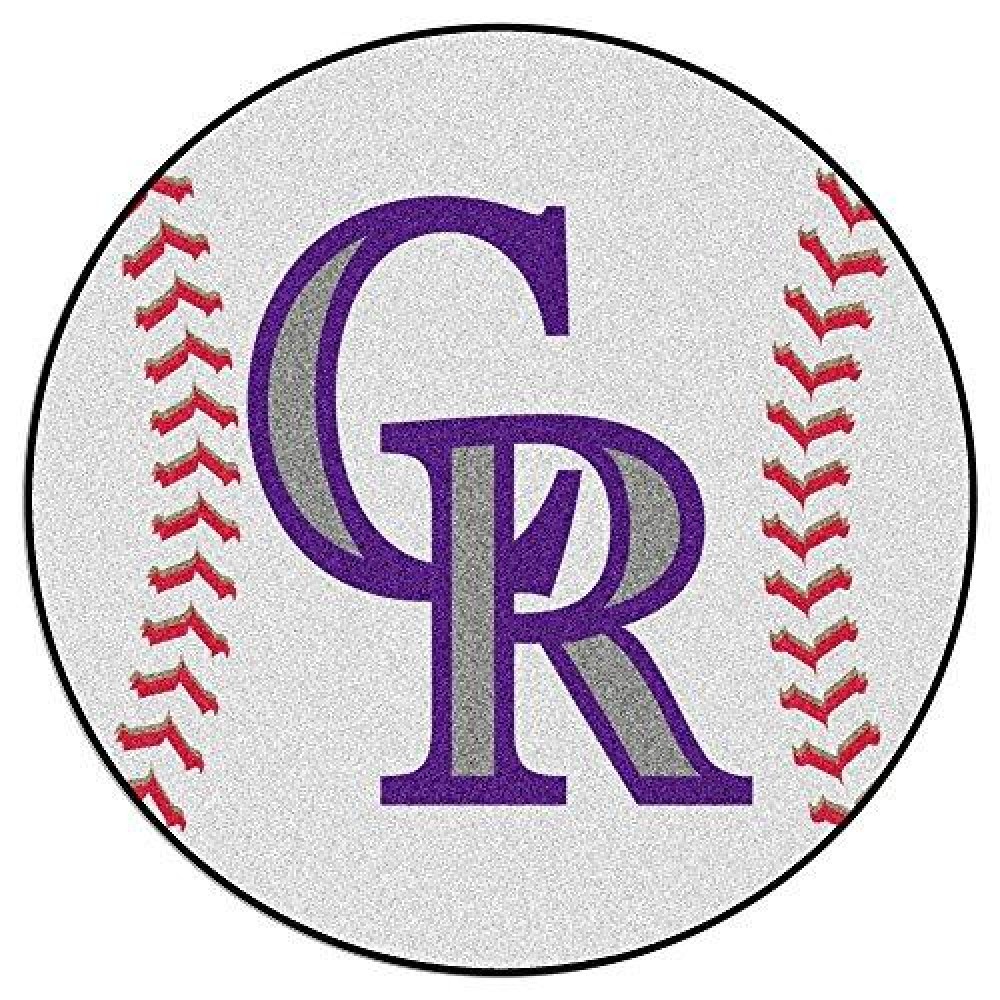 Fanmats MLB - Colorado Rockies Baseball Rug