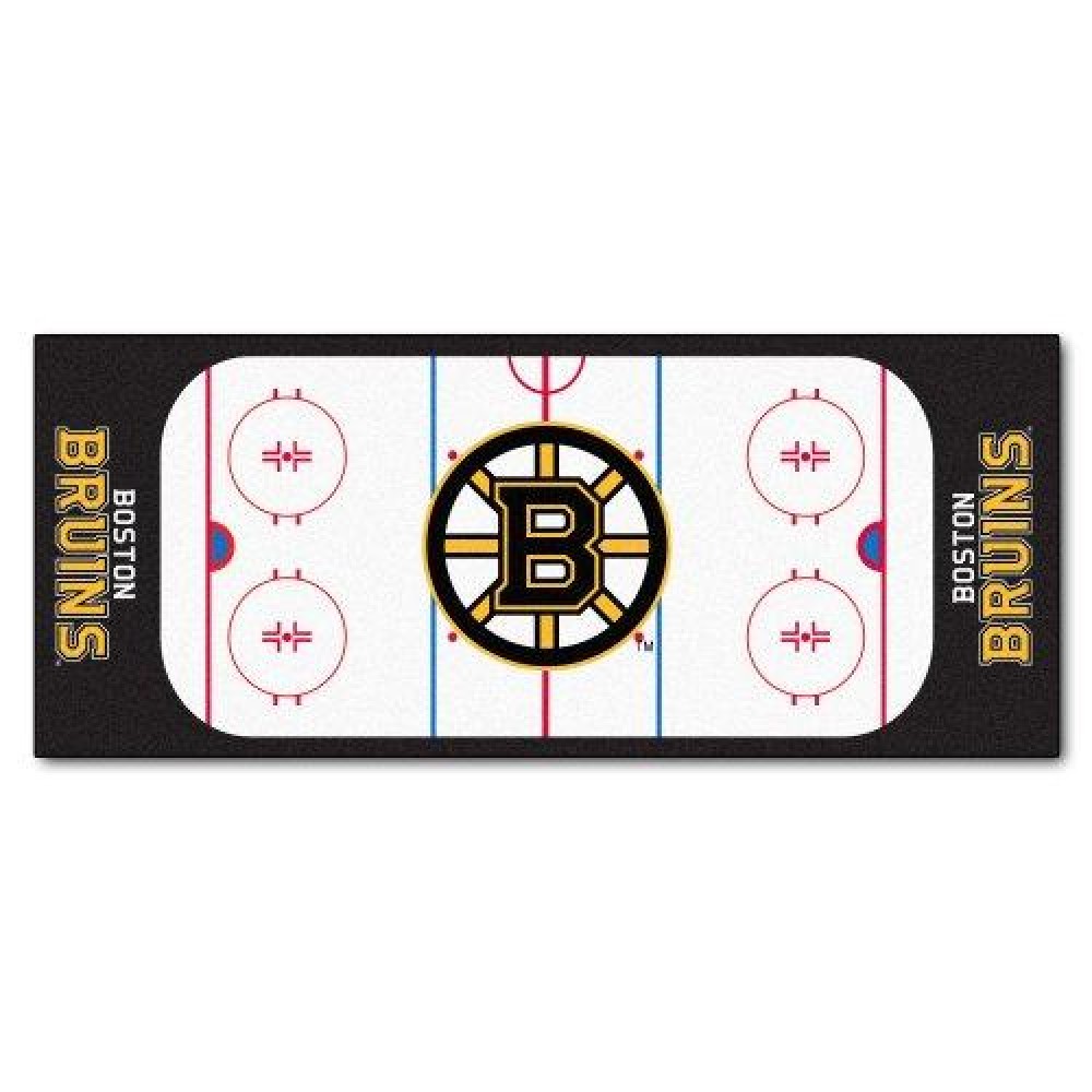 FANMATS NHL Boston Bruins Nylon Face Football Field Runner , 30