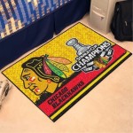 Chicago Blackhawks 2010 NHL Stanley Cup Champions Starter Mat Accent Rug - 19in. x 30in.