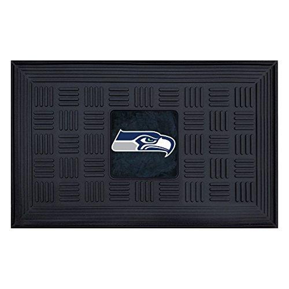 FANMATS NFL Seattle Seahawks Vinyl Door Mat , 19