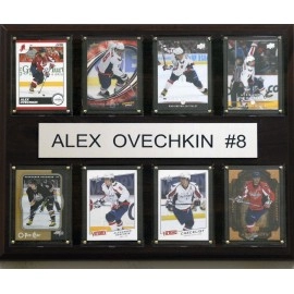 NHL Alex Ovechkin Washington Capitals 8 Card Plaque
