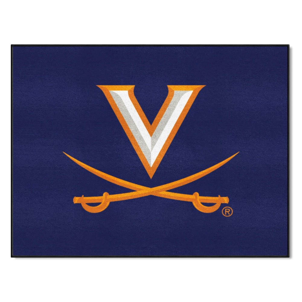 FANMATS 1943 Virginia cavaliers All-Star Rug - 34 in. x 42.5 in. Sports Fan Area Rug Home Decor Rug and Tailgating Mat