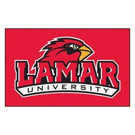 Fanmats 2722 Lamar University Cardinals Nylon Ulti-Mat Rug