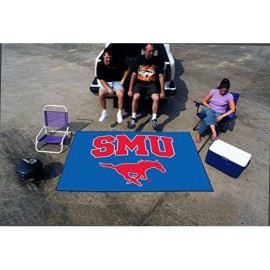 Fanmats 4575 Southern Methodist University Mustangs Nylon Ulti-Mat Rug