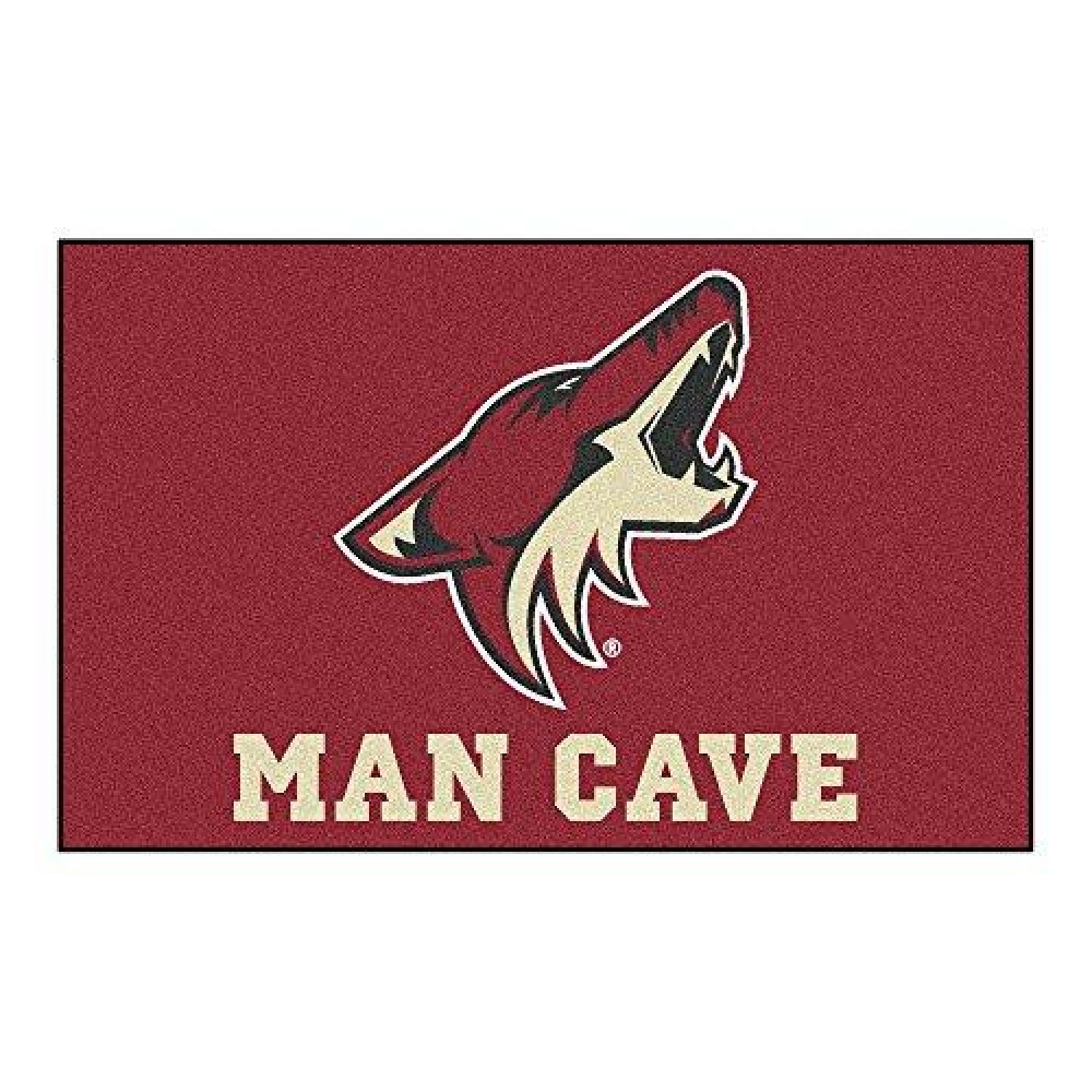 FANMATS 14475 NHL Phoenix Coyotes Nylon Universal Man Cave UltiMat Rug