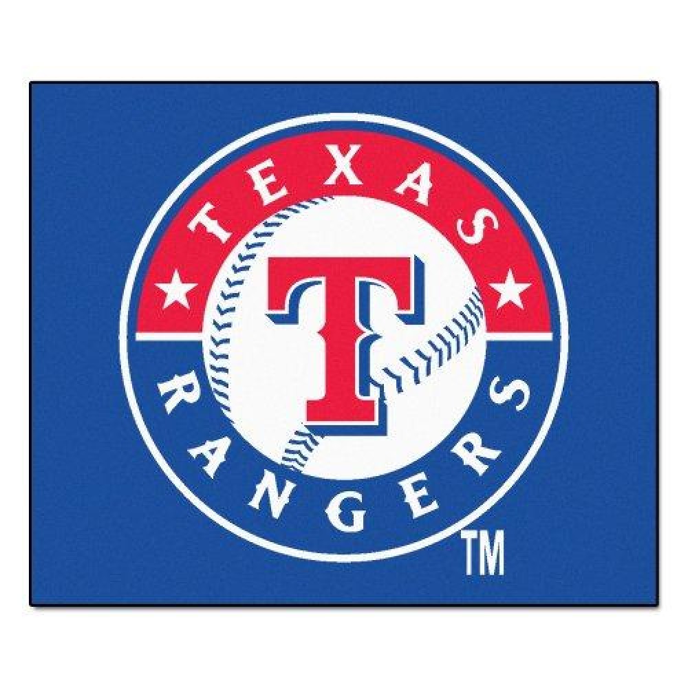 Fanmats 6426 MLB Texas Rangers Nylon Tailgater Rug