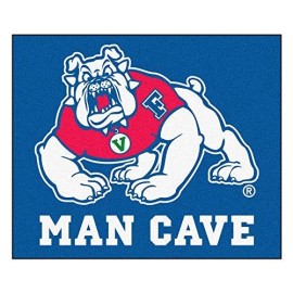 FANMATS 17263 Fresno State Man Cave Tailgater Rug