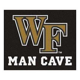 FANMATS 17351 Wake Forest Man Cave Tailgater Rug