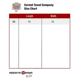 Carmel Towel Company Fairway Trifold Golf Towel OS BLACK