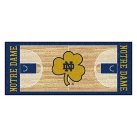 FANMATS 18503 Notre Dame Basketball Runner, Team Color, 30