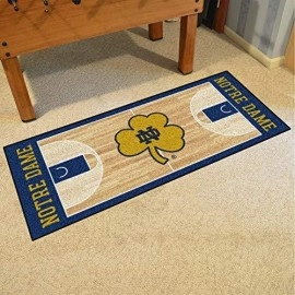 FANMATS 18503 Notre Dame Basketball Runner, Team Color, 30