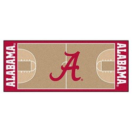 FANMATS 18504 University of Alabama Basketball Runner, Team Color, 30