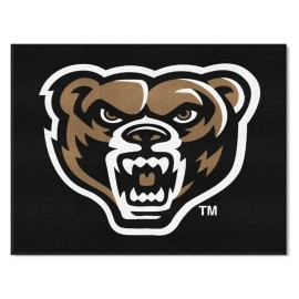 FANMATS 4387 Oakland Golden Grizzlies All-Star Rug - 34 in. x 42.5 in. Sports Fan Area Rug, Home Decor Rug and Tailgating Mat