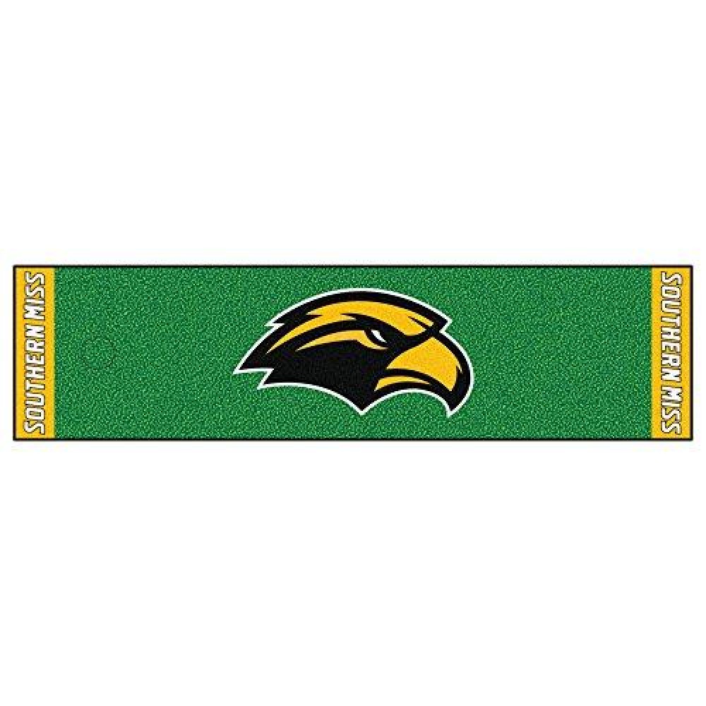 FANMATS 18592 NCAA University of Southern Mississippi Putting Green Mat