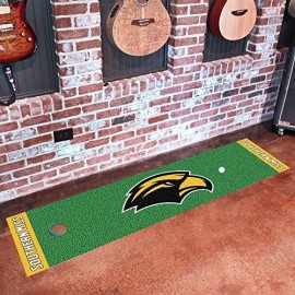 FANMATS 18592 NCAA University of Southern Mississippi Putting Green Mat