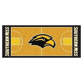 FANMATS 18588 University of Southern Mississippi Basketball Runner, Team Color, 30