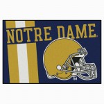 Notre Dame Uniform Inspired Starter Rug 19x30(D0102H55U77)