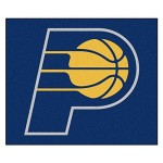 FANMATS 19445 NBA - Indiana Pacers Tailgater Rug , Team Color, 59.5