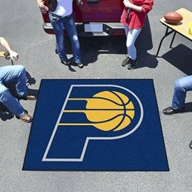 FANMATS 19445 NBA - Indiana Pacers Tailgater Rug , Team Color, 59.5